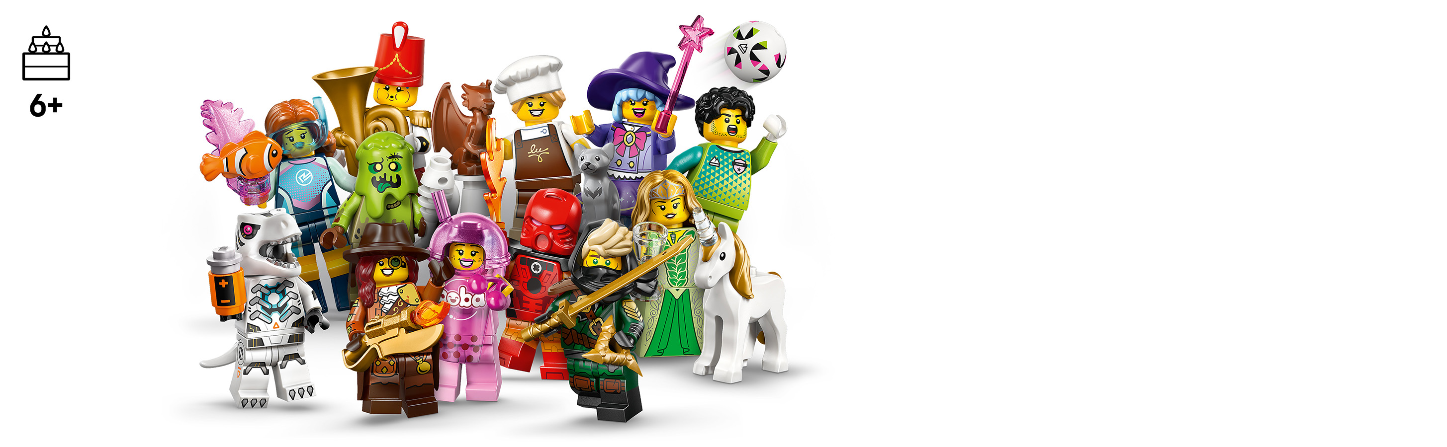 Nazbierajte všetkých 12 minifigúrok LEGO®